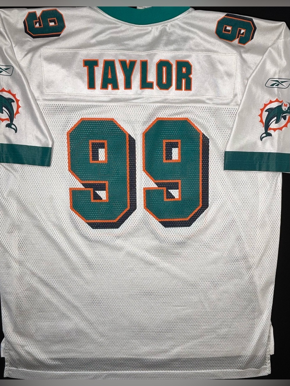 Miami Dolphins Jason Taylor Reebok Football Jersey Size: XL